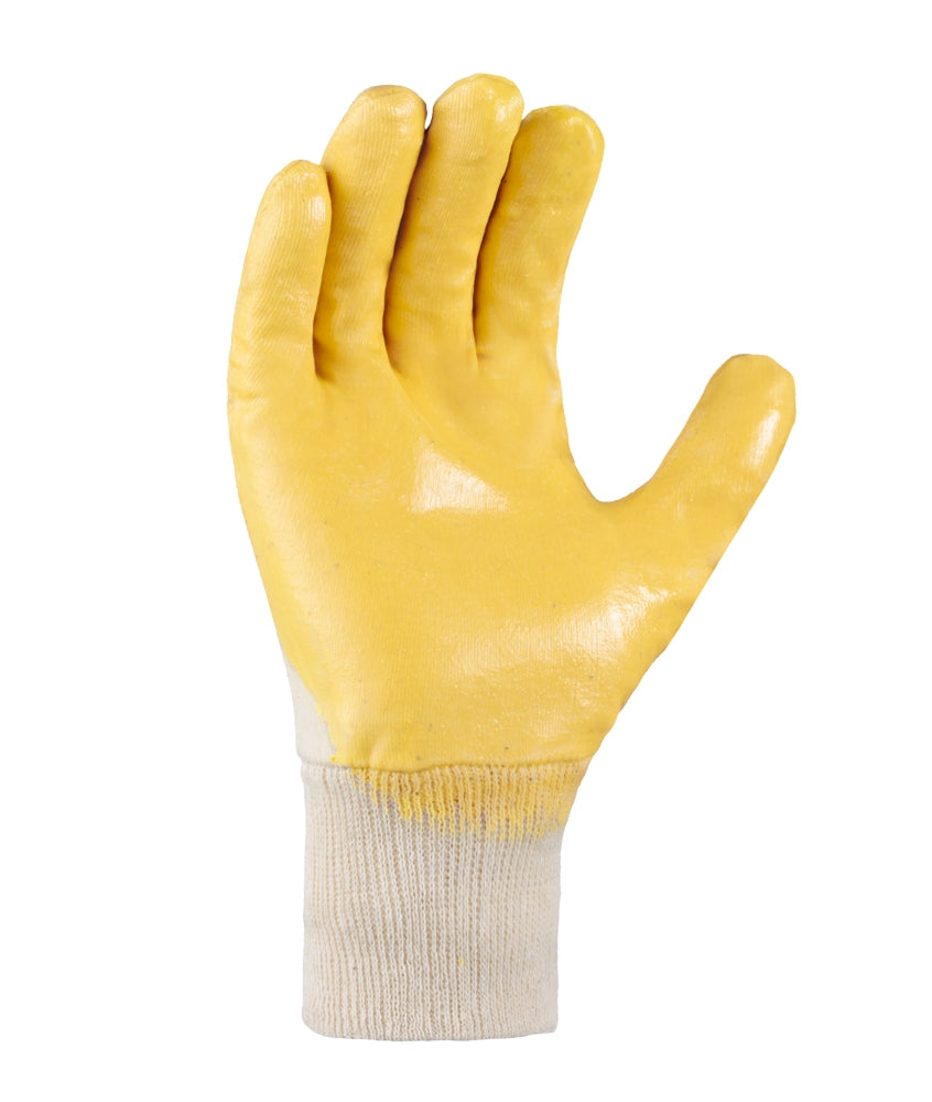 teXXor 2356 Nitril-Handschuh mit Strickbund – Handfläche
