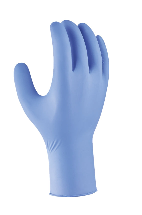 teXXor 2215 Nitril-Einweghandschuh Lavendel – Handrücken
