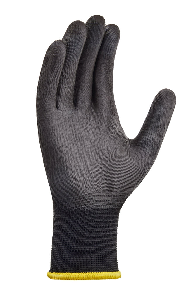 teXXor 2404 PU-Montagehandschuh Schwarz – Handfläche
